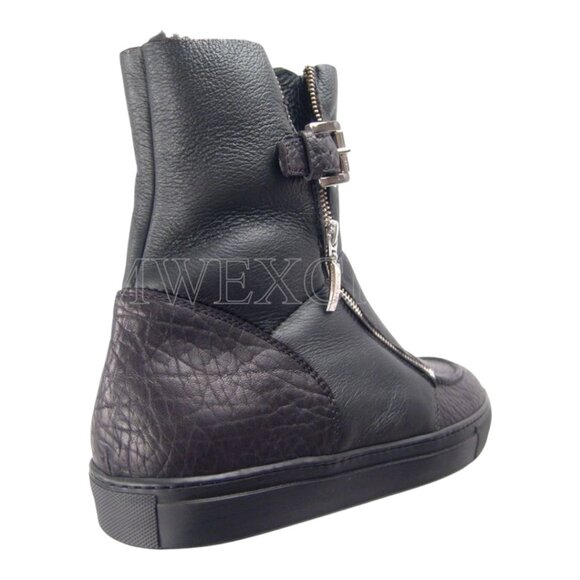 CESARE PACIOTTI LUXURIOUS SHEARLING BOOTS ITALIAN DESIGNER MENS SHOES NEW IN BOX main image 7